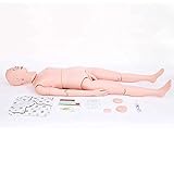 JTZSD Patientenpflegepuppe CPR-Simulator trainieren mit Patientenkleidung & Einspritzmodul ersetzen 23 Element Grundfunktionen für Pflege Medizinische Ausbildung