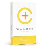Vitamin D Test Kit von CERASCREEN - Vitamin-D-Spiegel messen und Mangel erkennen mit dem Selbsttest für zu Hause | Zertifiziertes Labor | Konkrete Handlungsempfehlungen und Gesundheitsinformationen