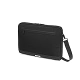 Moleskine - Metro Horizontale Gerätetasche, PC-Tasche für Laptop, Notebook, iPad und Tablet bis 13'', wasserdichte Kuriertasche, Größe 35 x 26 x 4 cm, Schwarz