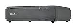 SilverStone SST-ML07B - Milo Mini-ITX schmales HTPC Desktop Gehäuse, schw