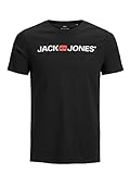 JACK & JONES Male T-Shirt Klassisches XXLBlack