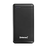 Intenso 7313550 Powerbank XS 20000, externes Ladegerät 20000mAh, geeignet für Smartphone/Tablet PC/Digitalkamera, schwarz
