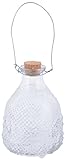 Esschert Design Wasp Trap Hobnail Glass EG18 Wespenfalle Hobnailglas, Weiß