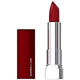 Maybelline New York Make-Up Lippenstift Color Sensational Lipstick Pleasure Me Red/Kräftiges Rot mit pflegender Wirkung, 1 x 5 g