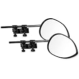Milenco Universalspiegel, front, Weiß, Aero 4 Mirror Convex XXL, 2er-S