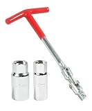 Flaconi Auto Zündkerzenschlüssel,Zündkerzenschlüssel Set,Universal Ignition Zündkerzenschlüssel,Flexible Zündkerzenschlüssel,Zündkerzenschlüssel Entferner,Zündkerzen Entferner für Auto und M