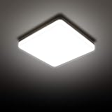 LED Deckenleuchte 24W, SUNZOS 4000K 2950LM Deckenlampe Led Panel für Schlafzimmer, Küchenlampe, Flur, Balkon, Neutralweiß, Natürliches Licht Deckenleuchte Led