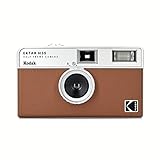 KODAK EKTAR H35 Halbformat-Filmkamera, 35 mm, wiederverwendbar, ohne Fokussierung, leicht, einfach zu bedienen (braun) (Film und AAA-Batterie sind Nicht im Lieferumfang enthalten)