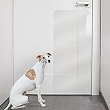 PROTECTO Kratzschutz für Türen – Hund & Katze Kratzschutz – 90 x 40 cm strapazierfähige Abdeckung, die Tiere daran hindert an Möbeln zu kratzen – Groß, Robust & Durchsichtig