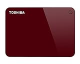 Toshiba HDTC910ER3AA  Canvio Advance Portable Externe Festplatte USB 3.0, 1TB rot