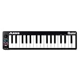 Alesis Qmini - Tragbarer 32-Tasten USB-MIDI Keyboard Controller mit anschlagsdynamischen Synth-Action Tasten und Musikproduktionssoftware