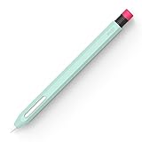 elago Klassische Hülle Kompatibel mit Apple Pencil 2. Generation Cover Hülle, Dauerhaftes Silikon, Klassisches Design, Kompatibel mit magnetischer Aufladung (Mint)