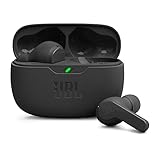 JBL Wave Beam – Kabellose In-Ear Ohrhörer mit IP54 und IPX2 Wasserdichtigkeit – Freisprechfunktion und 32 Stunden Akkulaufzeit – Schw