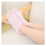 Socken Fünf-Finger-Socks mit Fünf-Finger-Socken Damen-niedrig-geschnittene Socken mit der Ferse Sweed-saugfähigen Fünf-Fuß-Socken Unsichtbare Deodorant-Zehen-Socken ( Color : 8 , Size : One Size )