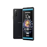 Sony Xperia 10 III 5G Smartphone (15,2 cm 21:9 Wide Full HD+ OLED Display, Triple-Kamera System, Android 11 SIM Free, 6 GB RAM, 128 GB Speicher), Schwarz