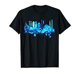 Istanbul Skyline Türkei Blaue Moschee Türkiye Blau Istanbul T-Shirt