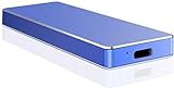 External Hard Drive,Portable Storage Drive 1TB 2TB Slim External Hard DriveCompatible with PC, Laptop and Mac (2TB Blue)