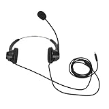 Goshyda Telefon-Headset, H360d USB HD Noise Reduction Angenehm zu Tragender Kopfhörer, Für Zuhause, Büros, Callcenter, Telemarketing, Versicherungen, Kundenservice, Telefonkonferenzen