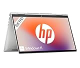 HP Envy x360 2-in-1 Laptop | 15,6' FHD OLED Touchdisplay | Intel Core i7-1355U | 16 GB DDR5 RAM | 512 GB SSD | Intel Iris Xe | Windows 11 Home | QWERTZ Tastatur | Natural Silver