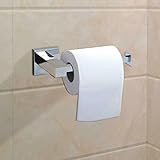 True Face Toilettenpapierhalter zur Wandmontage, verchromt, Toilettenpapierständer