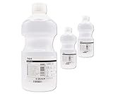 Steriles Wasser AQUA B. Braun 3 Liter (3x 1000ml) PP Flaschen mit Griff-Taille
