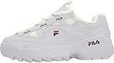 FILA D-Formation wmn Damen Sneaker, Weiß (White/Fila Navy/Fila Red), 38 EU