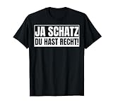 Schatz Partner Geschenk für Partnerschaft Liebhaber T-Shirt