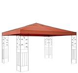 QUICK STAR Ersatzdach für Blätter Pavillon 3x3m Pavillondach Terra Ersatzbezug