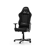 DXRacer Racing Series R0-N Gaming Stuhl aus Kunstleder, Schwarz