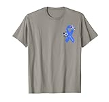 ME/CFS Schleifenband für chronisches Ermüdungs-Syndrom, Taschenformat T-Shirt