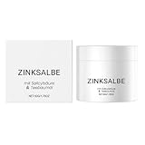 Zinksalbe Gegen Pickel - Anti Pickel Creme auch für Pickel am Po und Rücken - Akne creme mit Teebaumöl & Salicylsäure - Zink Salbe gegen Mitesser und unreine Haut 50g (1)