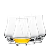 SCHOTT ZWIESEL Whisky Nosing Tumbler Bar Special (4er-Set), spezielle Nosing Gläser für Whisky, spülmaschinenfeste Tritan-Kristallgläser, Made in Germany (Art.-Nr. 130000)