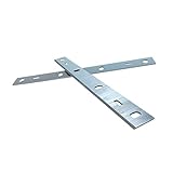 MNUPL 210 x 22 x 1,8 mm Hobelmesser, passend for ATIKA ADH 204 TYP1, FEIDER F1120RD 210 mm 8 Zoll HSS Hobelmesser 2 Stück