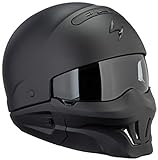 Scorpion Unisex Nc Motorrad Helm, Schwarz, M EU