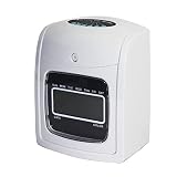 Ein- und Ausstempelautomat für Mitarbeiter, Anwesenheitsautomat K-7, Stechuhren für Mitarbeiter, Kleinunternehmen, englische Version, Zeitkartenautomat, Papierkarten-Anmeldeuhr, Fingerabdruckk