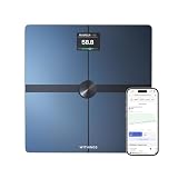 WITHINGS Body Smart — WLAN Digitale Personenwaage / Körperfettwaage für erweiterte Körperzusammensetzung inkl. Muskelmasse, Wasseranteil,