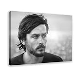 BHHVDS Vintage Foto Alain Delon Kunstposter Leinwand Poster Wandkunst Dekor Druck Bild Gemälde für Wohnzimmer Schlafzimmer Dekoration 50 x 75