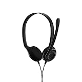 EPOS PC 5 Chat Stereo Headset PC, Kopfhörer mit Kabel, Inline-Lautstärke, Stummschaltung & Mikrofon-Rauschunterdrückung, Hochwertig, für Laptop, PC, Mac - O