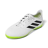 adidas Copa Pure.4 in J Sneaker, FTWR White Core Black Lucid Lemon, 34 EU