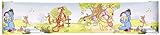 AG Design Disney Winnie Puuh Wand Sticker, Selbstklebende Folie, Mehrfarbig, 500 x 14 cm