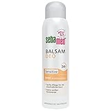 Sebamed Balsam Deo Sensitive Aerosol, Deo ohne Aluminium mit Aloe Vera, Deospray für Damen und Herren, zuverlässiger Schutz vor Körpergeruch, 24h-Effekt, 150 ml