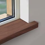 Fensterbank Verbreiterbare Fensterbankplatte aus Acryl mit Nase, Individuell Anpassbarer Fensterbankschutz für Wohnzimmer, Ersatzplatte für Fensterbankabdeckungen für Zuhause(L170cm(67in)xW25cm(9.8in)