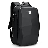 FENRUIEN Laptop Rucksack Business Rucksack Herren Tagesrucksack Hartschale Backpack für 17.3 Zoll Laptop Schulrucksack für Herren und Damen Wasserdichter Rucksack mit USB-Ladeanschluss mit Laptopfach