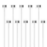 hang-it Perlonseil mit Eck-Gleiter für Bilderschienen Galerieschienen - Ø 2mm - Länge 1,50m - Set 10 Stück
