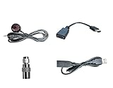 EDISION Nano T265+ Receiver Zubehör Kit, ORIGINAL, USB Kabel Type-Y, HDMI Verlängerungskabel, IR-Kabel, SMA zu IEC Adapter