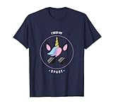 Cooles Einhorn V1 T-Shirt