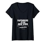 Damen Papenburg ist wie New York ... nur ganz anders Papenburg T-Shirt mit V-Ausschnitt