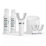 Uniqe Starter-Set - Elektrische Lamellenzahnbürste für schonende Zahnpflege in 60 Sekunden - für eine zuverlässige und gleichmäßige Pflege Ihrer Zähne