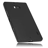 mumbi Hülle kompatibel mit Nokia Lumia 930 Handy Case Handyhülle, schwarz