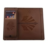 Automatischer Hühnerstall-Türöffner, Automatische Hühnertür, 2 Steuermodus, Rostfrei, für Gänse (Brown)